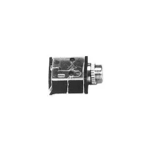 3.5mm Mono Jack Chassis - Closed Circuit, threaded collar, Pkg/2 (24-383-2)