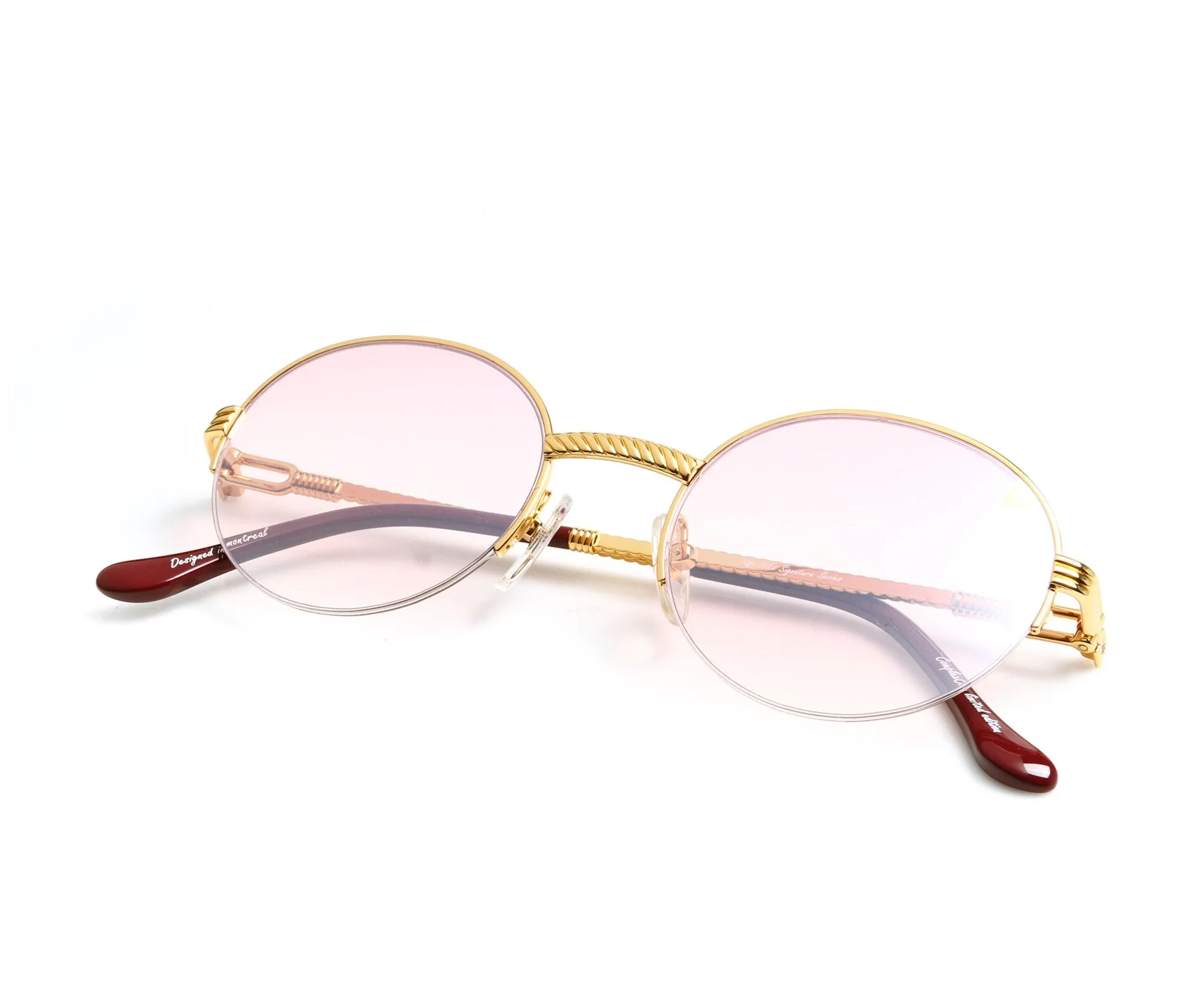 508 Half Rim 18KT Gold