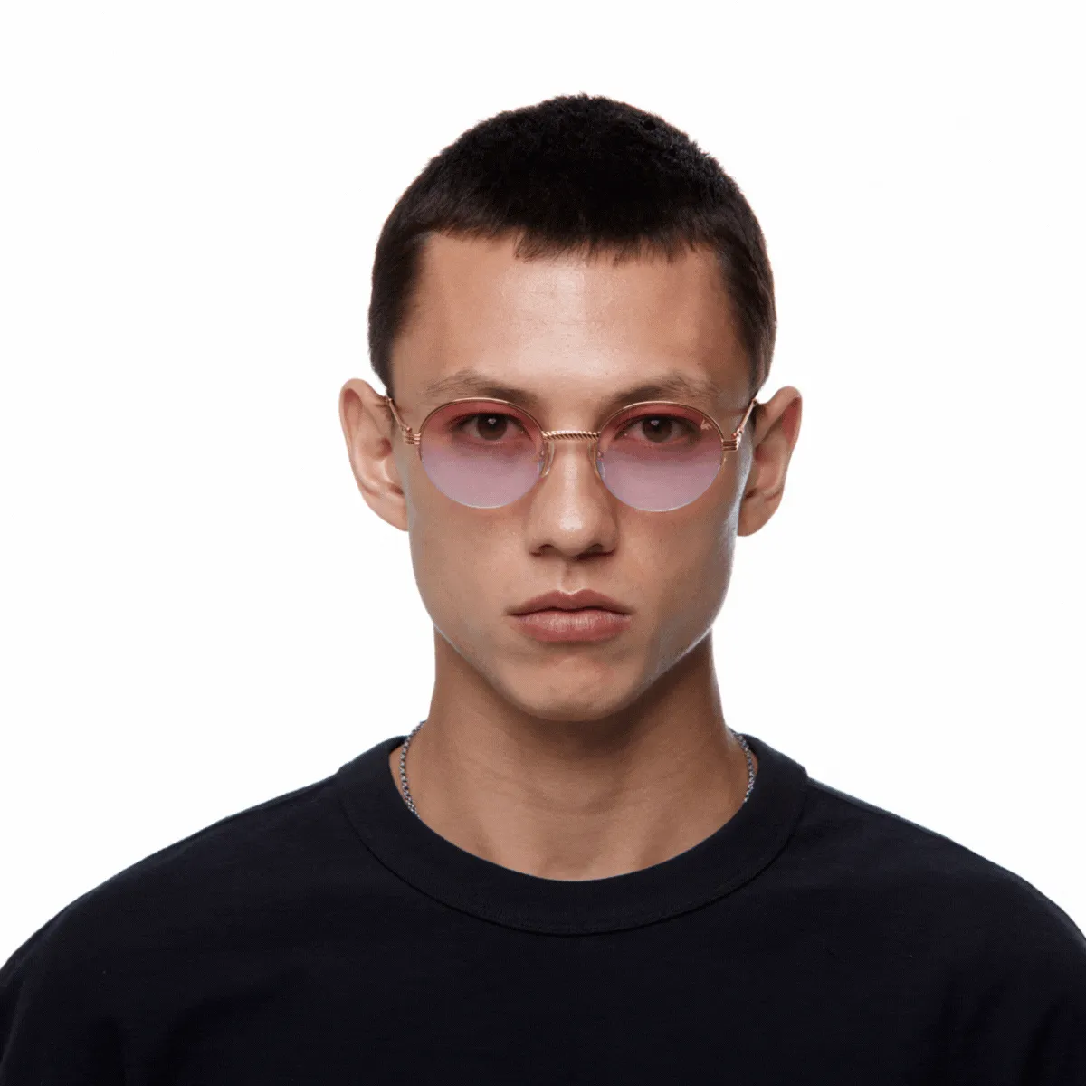 508 Half Rim 18KT Gold