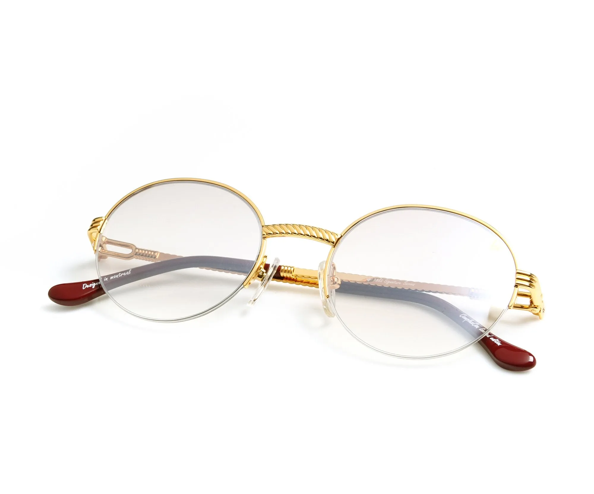 508 Half Rim 18KT Gold