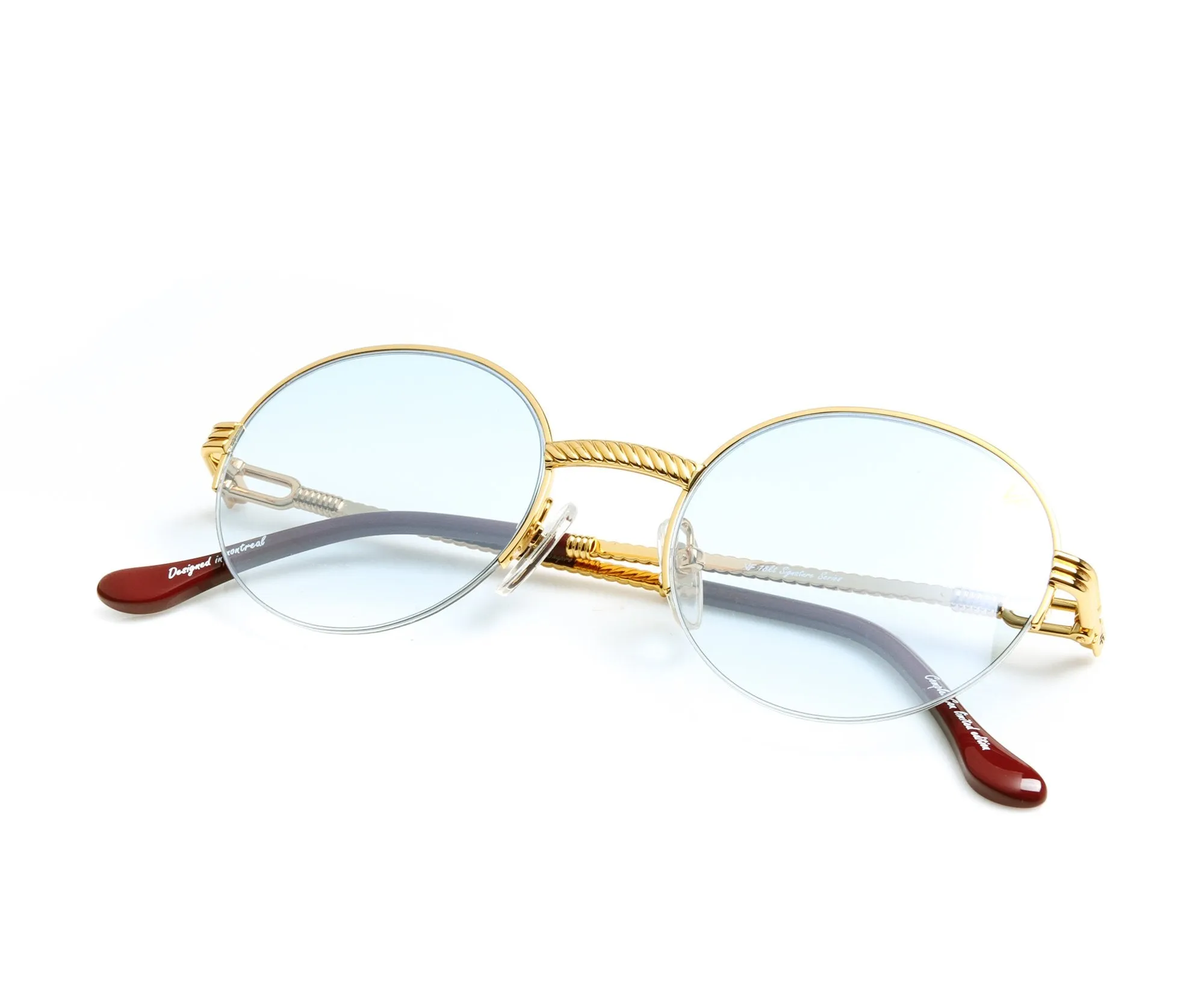 508 Half Rim 18KT Gold