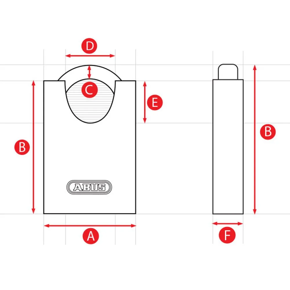ABUS Premium 65CS/50 Padlock