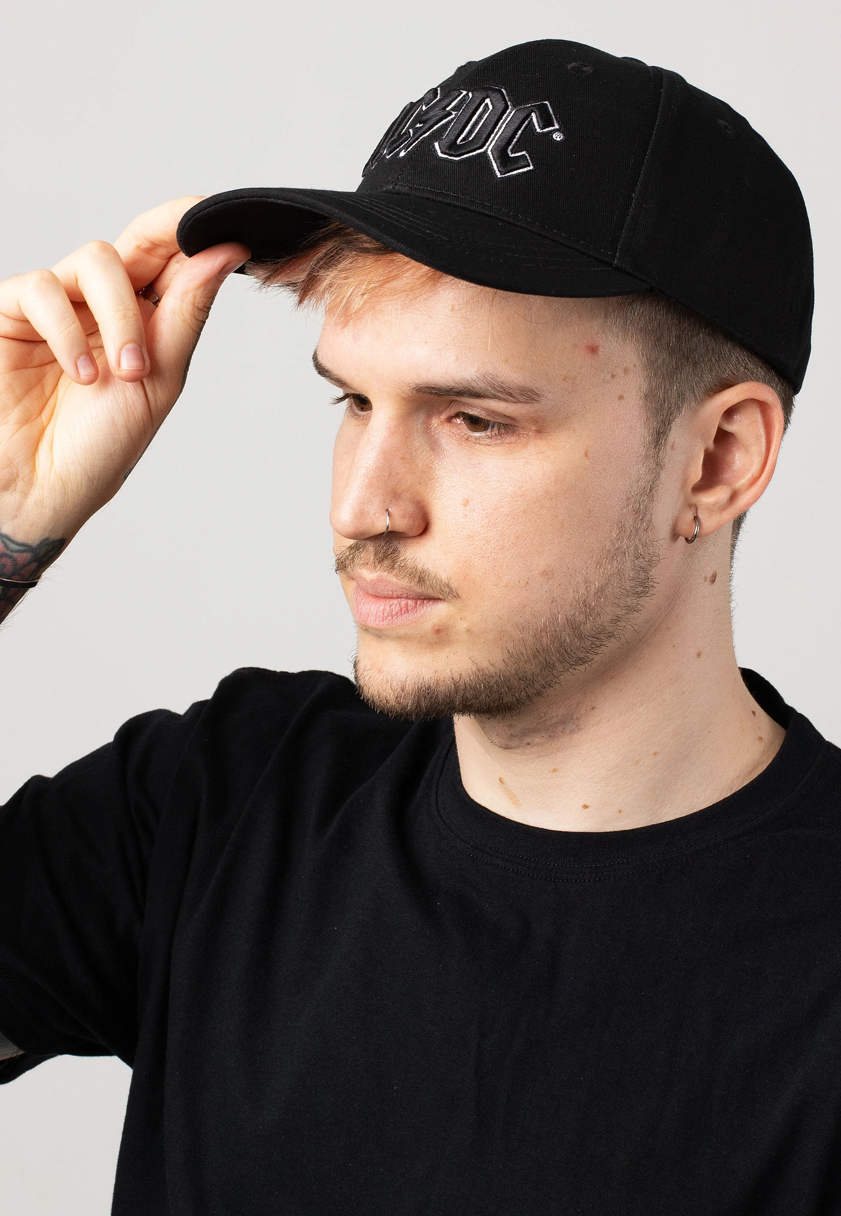 AC/DC - Black Logo - Cap