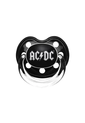 AC/DC - Logo Black/White - Baby Pacifier