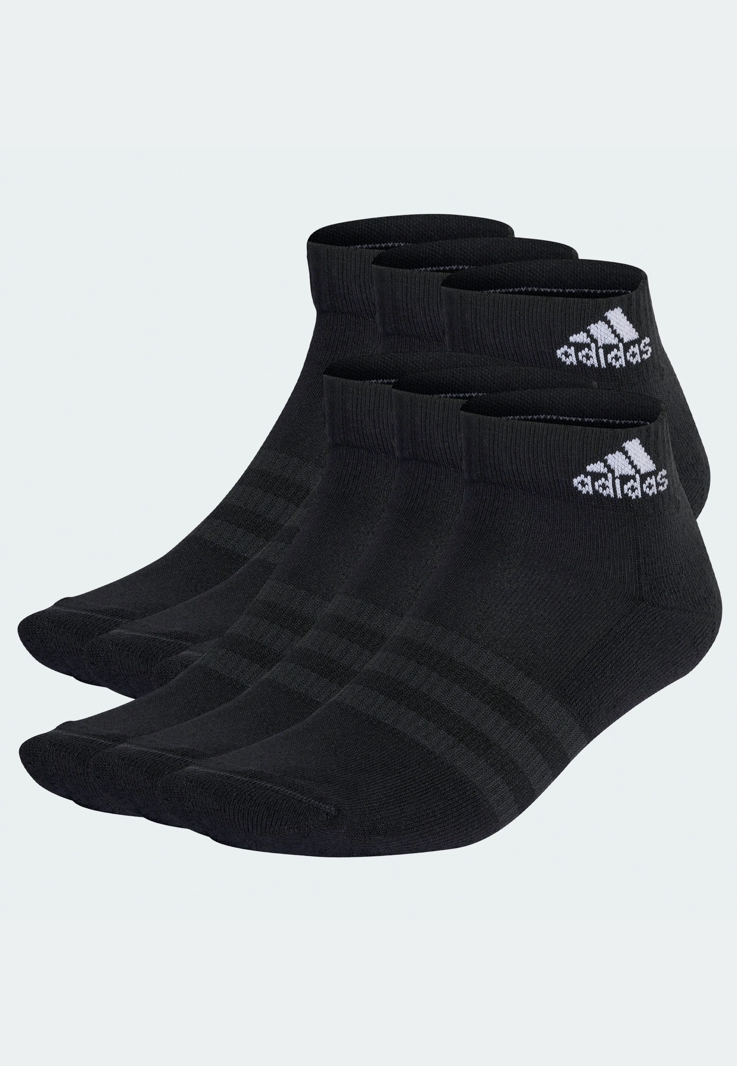 Adidas - C Spw Ank Pack Of 6 Black/White - Socks