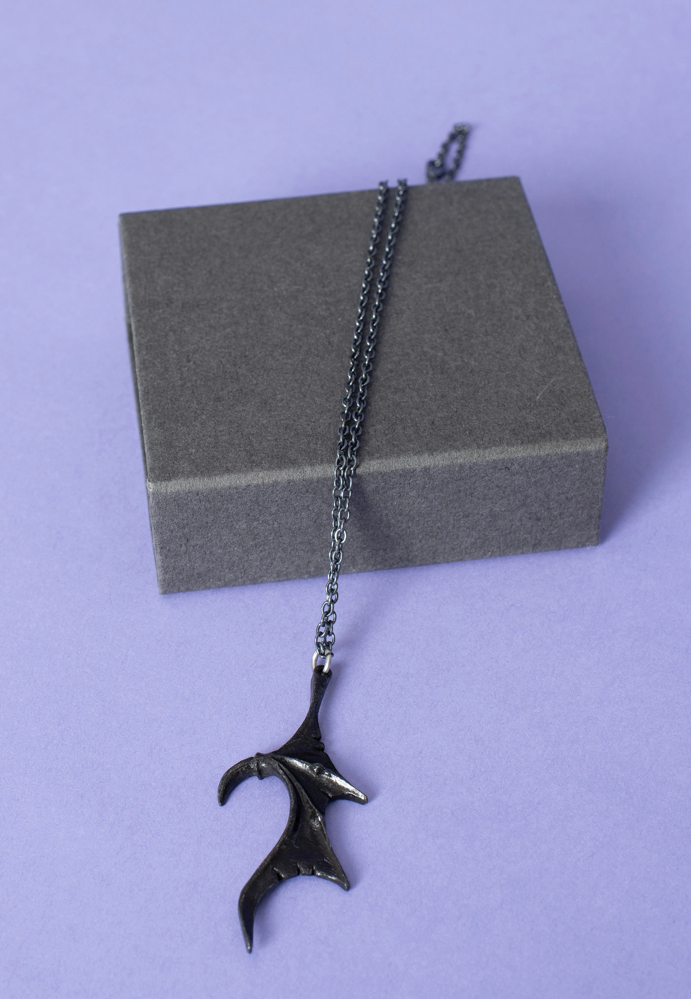 Alchemy England - Darkling Heart Friendship Silver - Necklace
