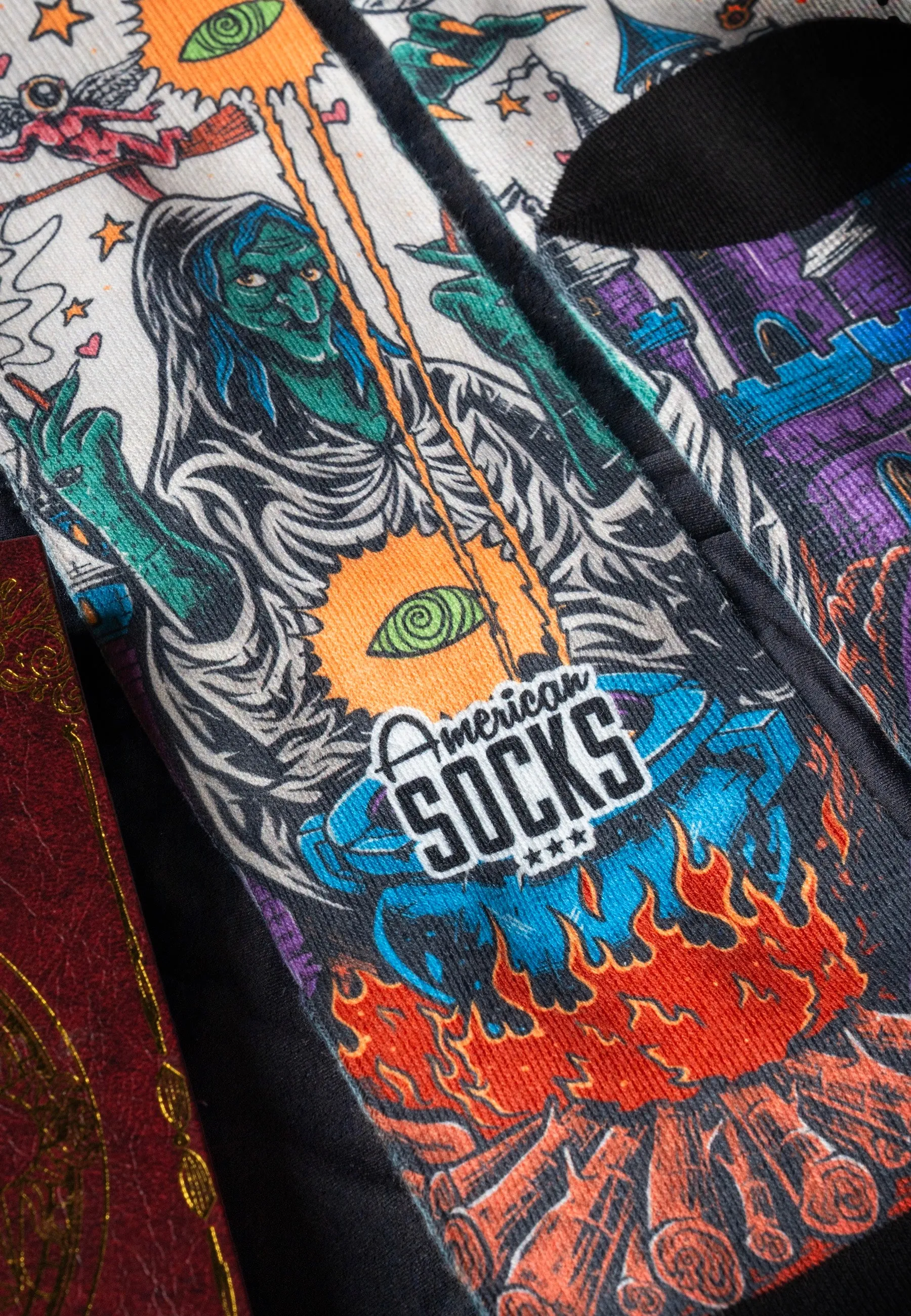 American Socks - Black Magic Mid High Multi - Socks