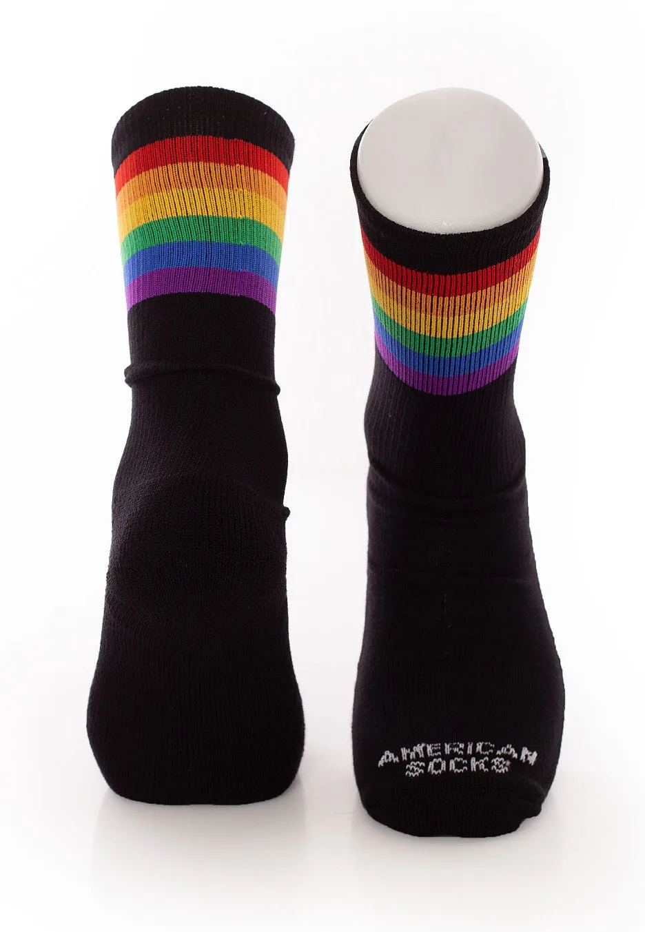 American Socks - Rainbow Pride Black - Socks