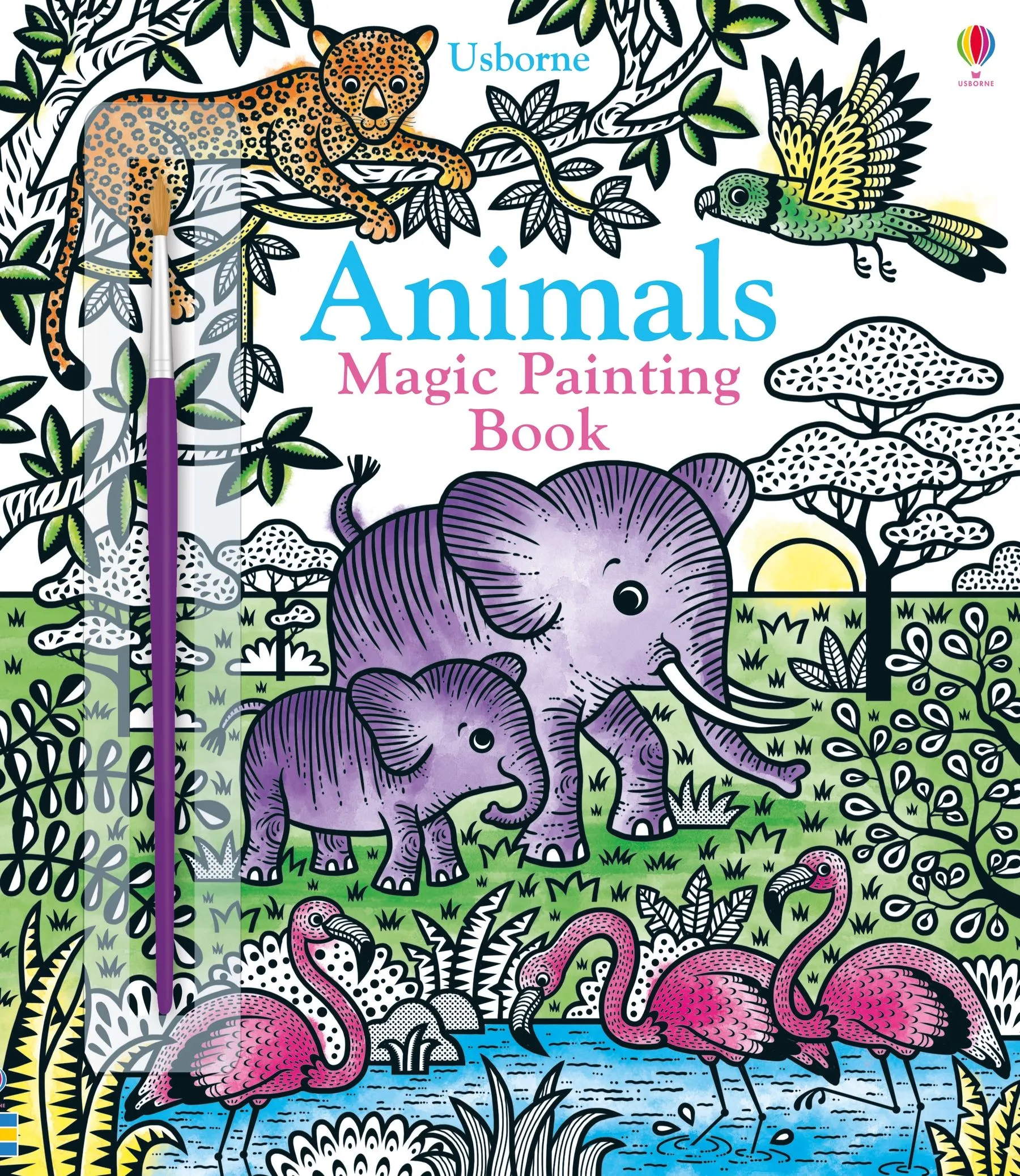 Animals - Magic Painting Book