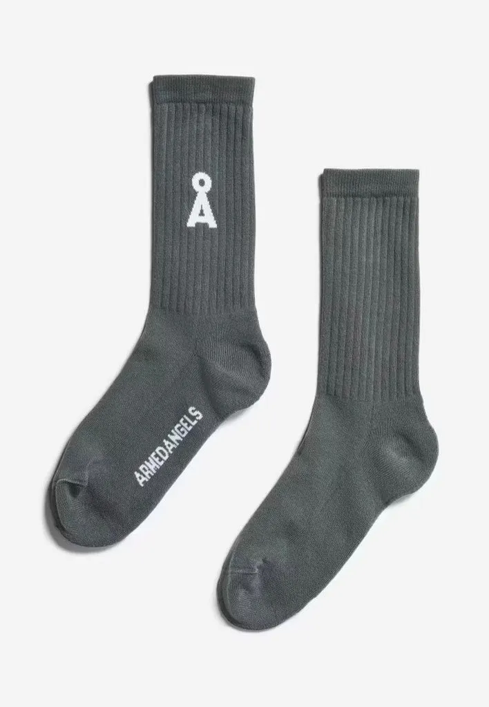 Armedangels - Saamus Bold Space Steel - Socks