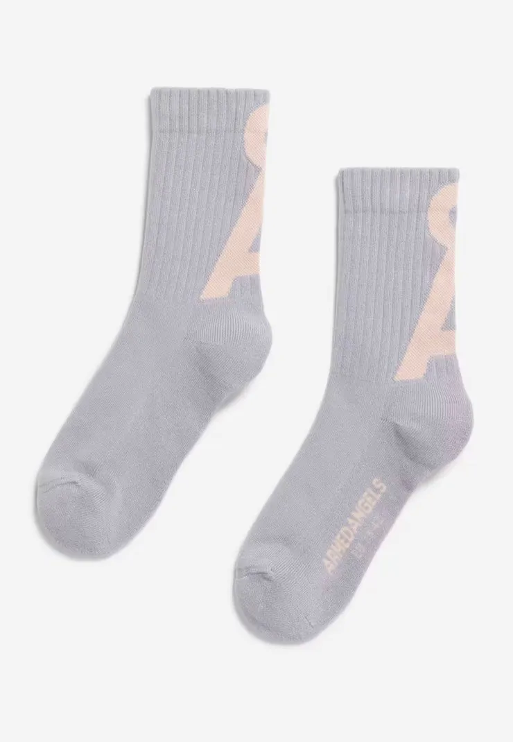 Armedangels - Saamus Short Misty Morning/Rosalilly - Socks
