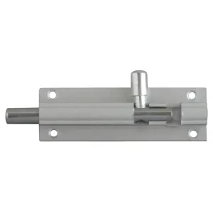 ASEC Aluminium Straight Barrel Bolt 25mm x 76mm
