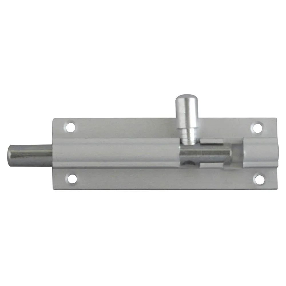ASEC Aluminium Straight Barrel Bolt 25mm x 76mm