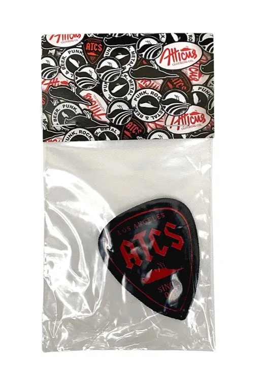 Atticus - Plectrum Black - Patch