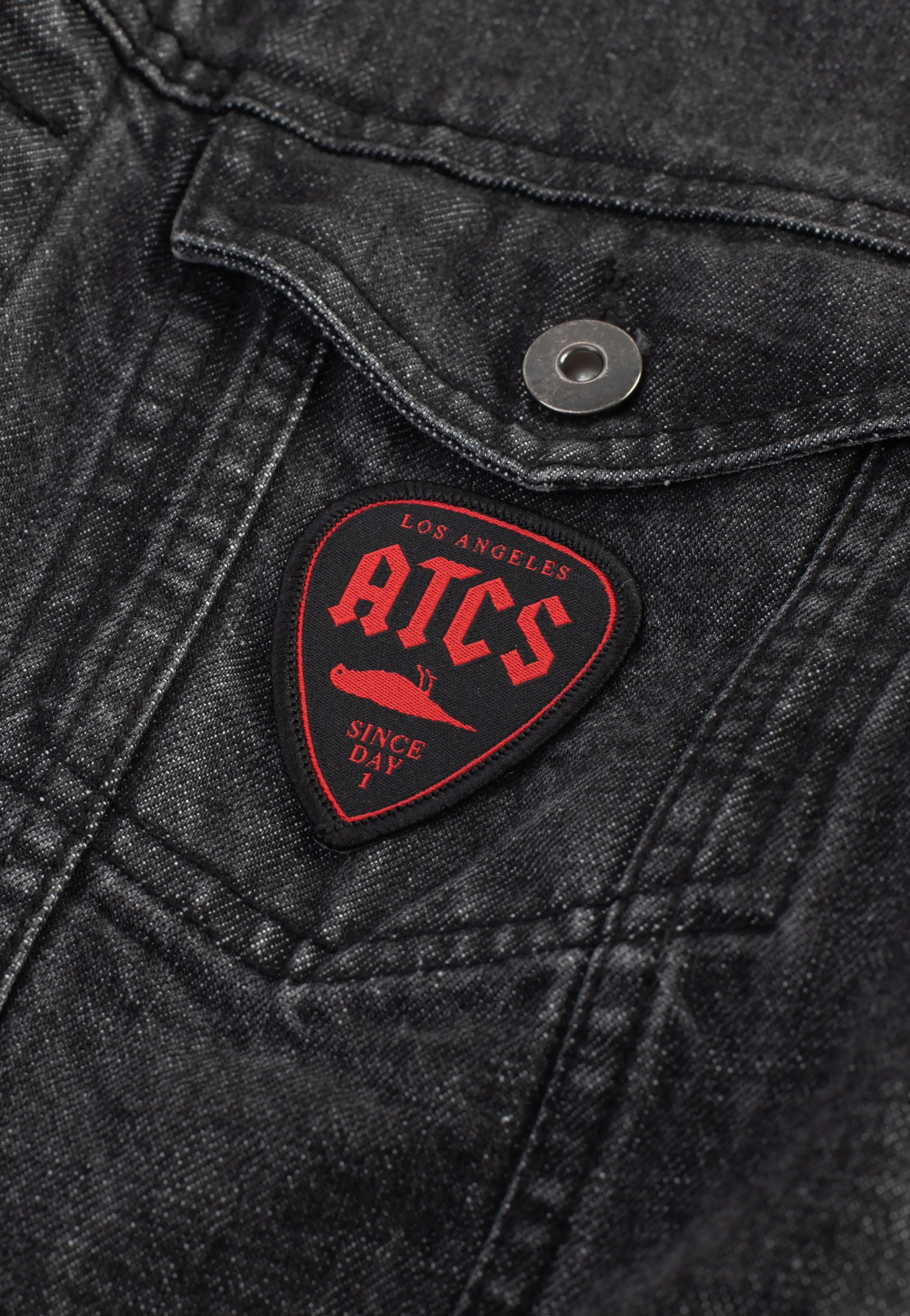 Atticus - Plectrum Black - Patch