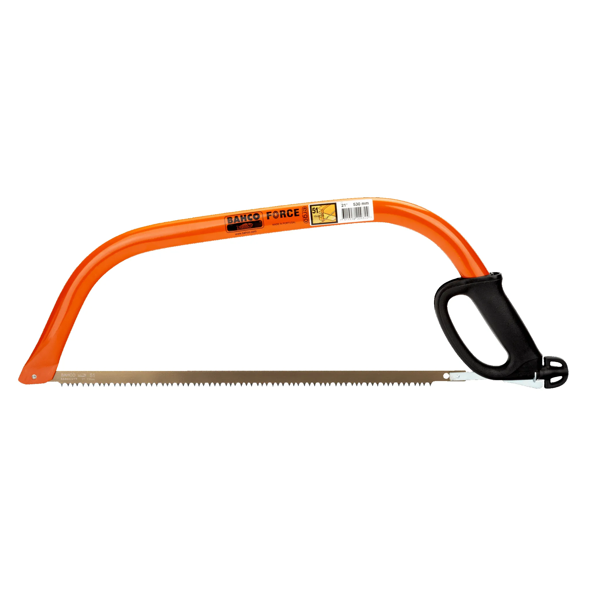 Bahco ERGO Heavy Duty Professional Bow Saw with 51-Peg Toothed Blade