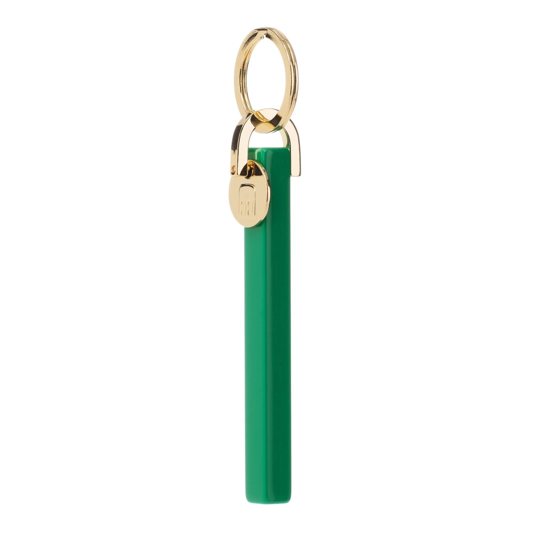 Bar Keychain in Marble - Gold