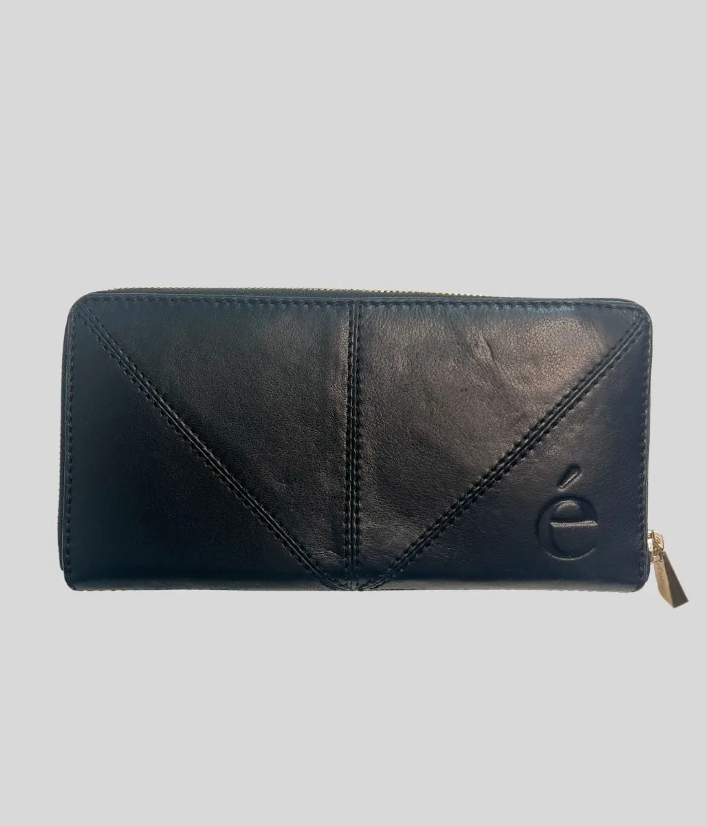 Black Ecotorie Premium Leather Boxed Purse