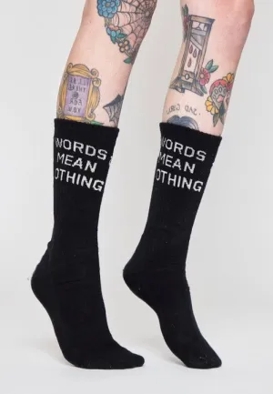 Broken Promises - The Motto Black - Socks