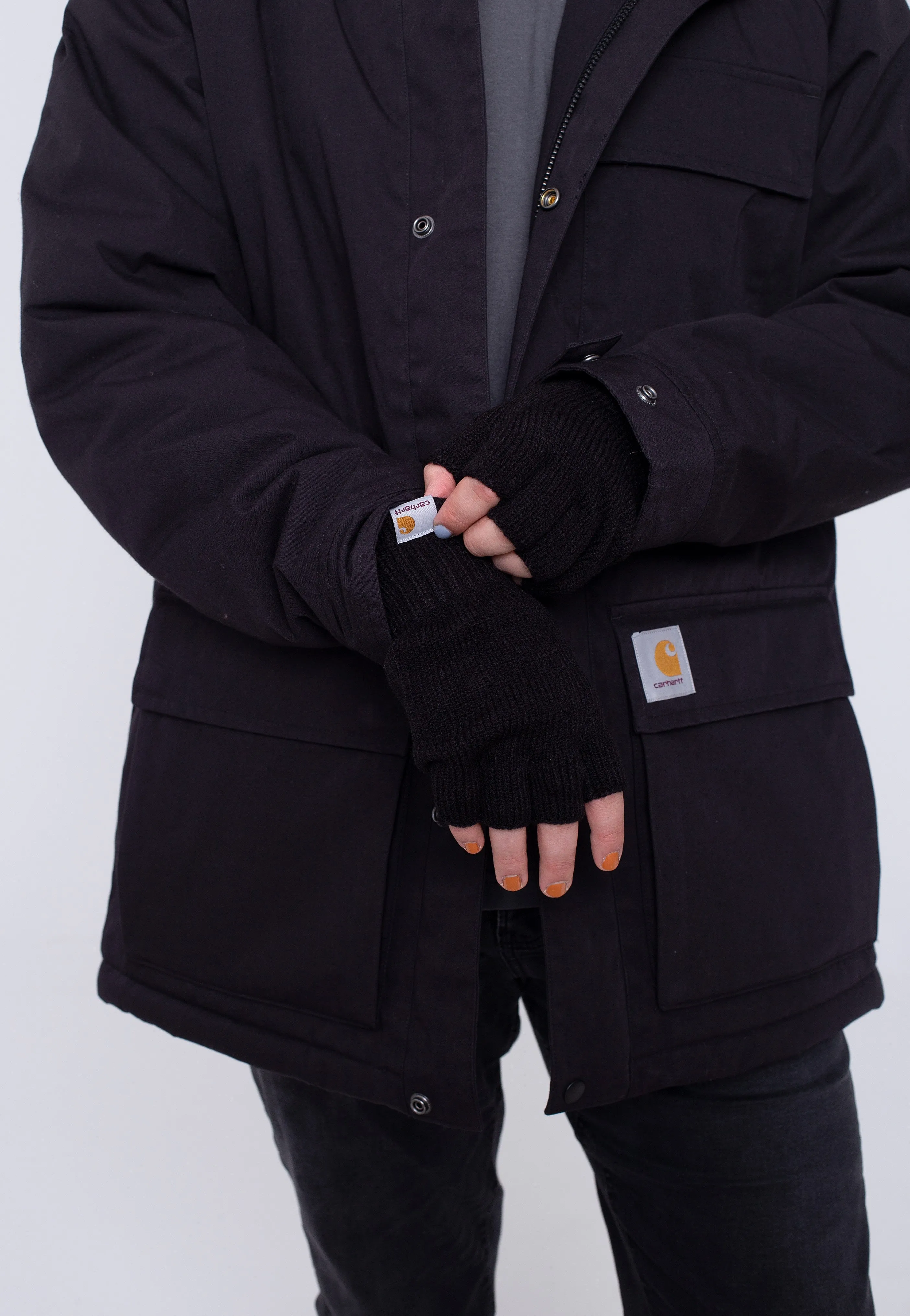 Carhartt WIP - Mitten Black - Gloves