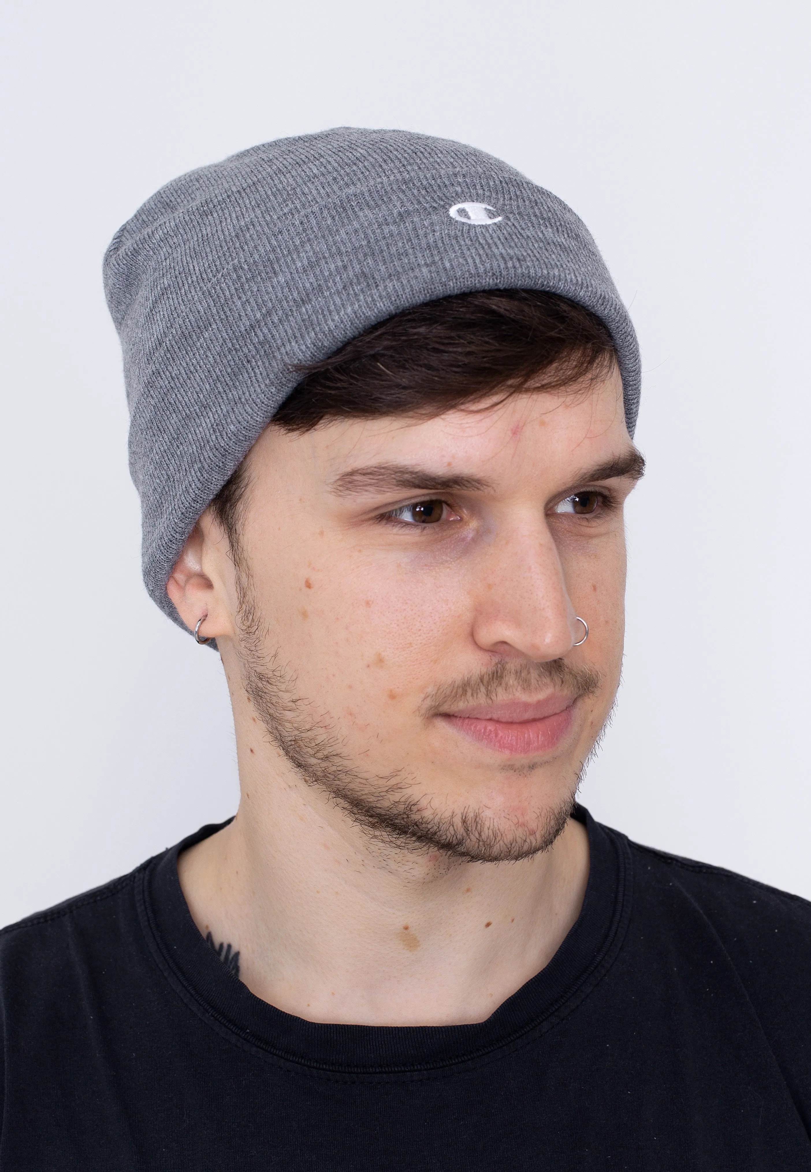 Champion - Yarn HB Acrylic Letter Logo NGAM - Beanie