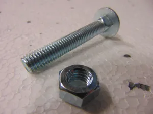 Coach Bolt & Nut M6X75 - Single