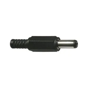 Coaxial Power DC Plug - 2.5 x 5.5mm, 14mm Barrel, Pkg/2 (31-144-2)