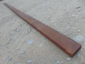 Creosoted Fence Rail 11' 10 x 4" x 1.5"