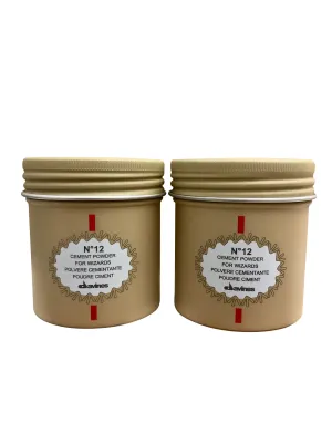 Davines No 12 Hair Cement Powder 0.53 OZ set of 2
