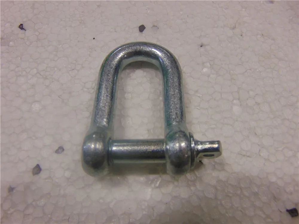 Deacon Electro Galvanized Commercial Pattern Dee Shackle 10mm