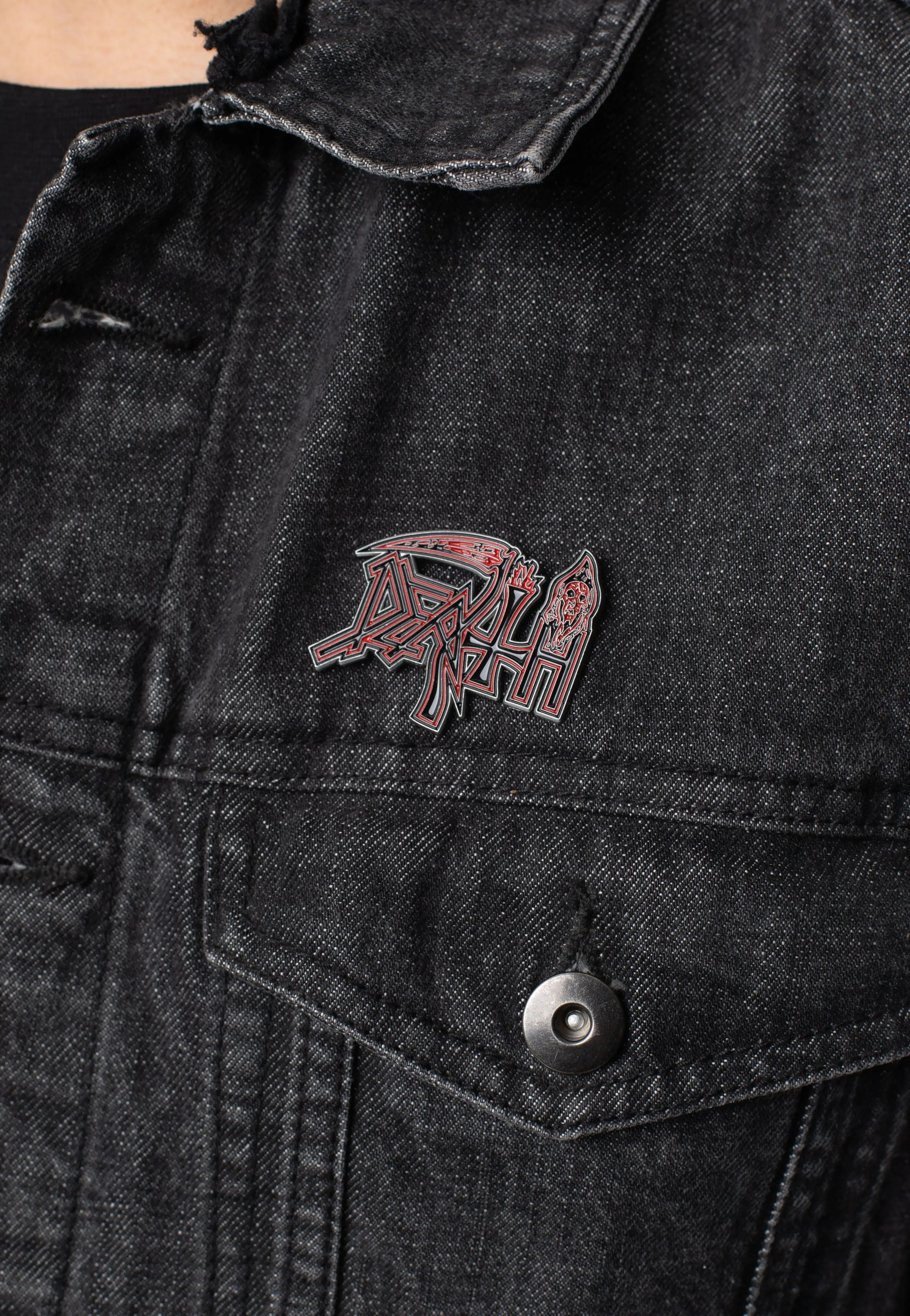 Death - Human Logo - Pin