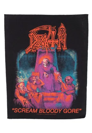 Death - Scream Bloody Gore - Backpatch