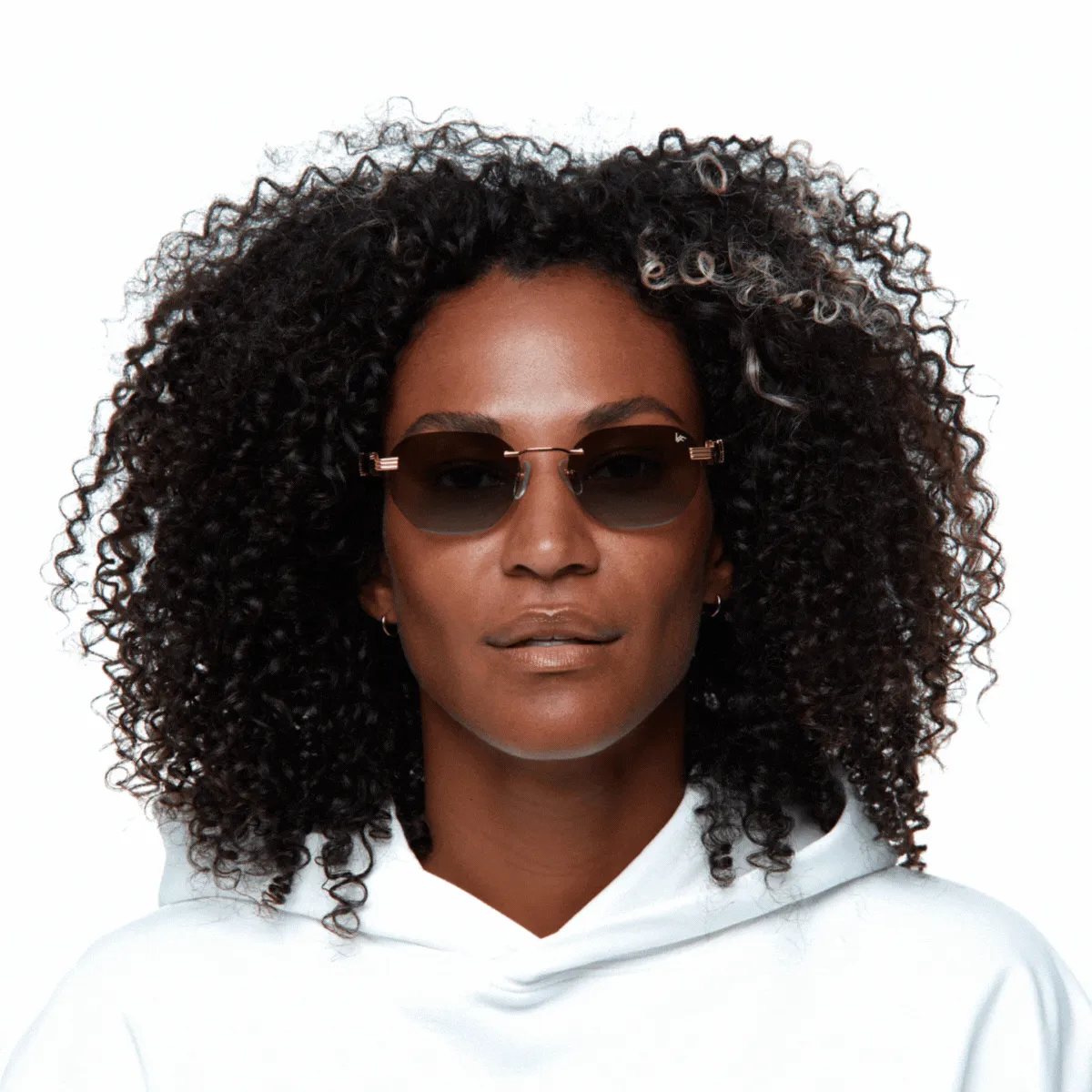 Detroit Player Buffs Rimless Black Buffalo Horn 24KT Gold