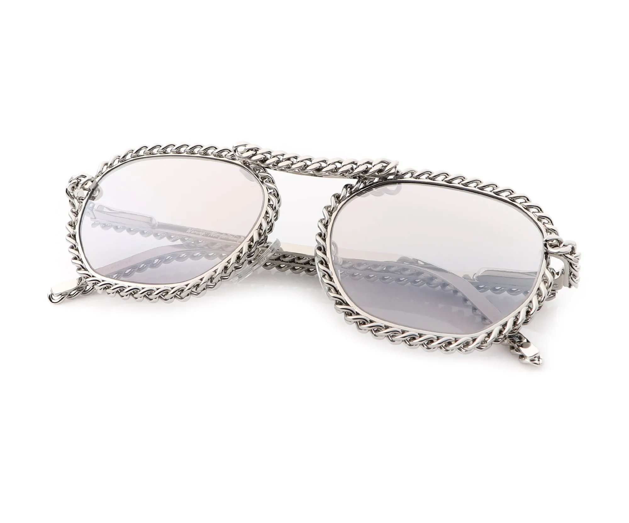 Detroit Player Full Cuban 24KT White Gold