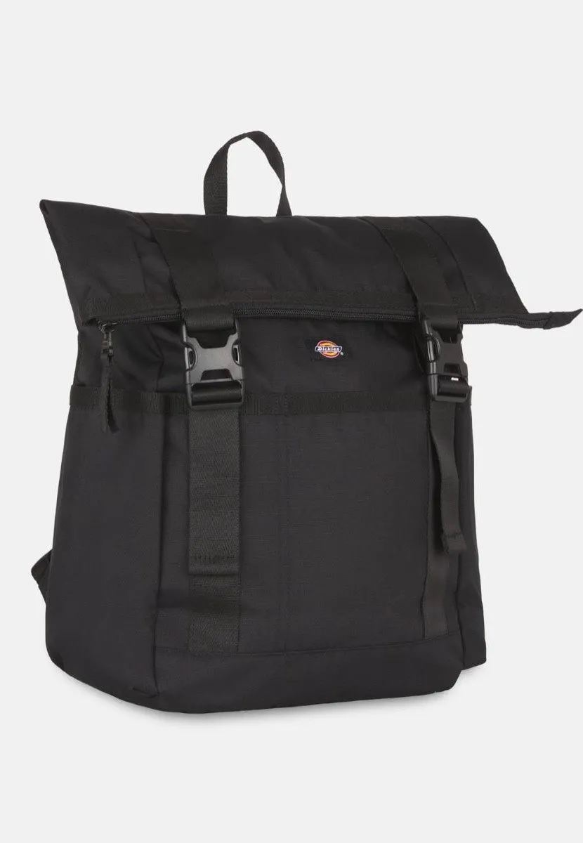 Dickies - Ashville Roll Top Black - Backpack