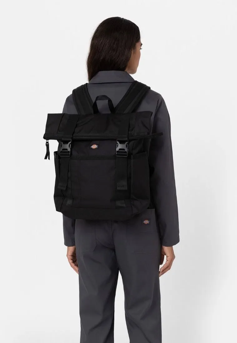 Dickies - Ashville Roll Top Black - Backpack
