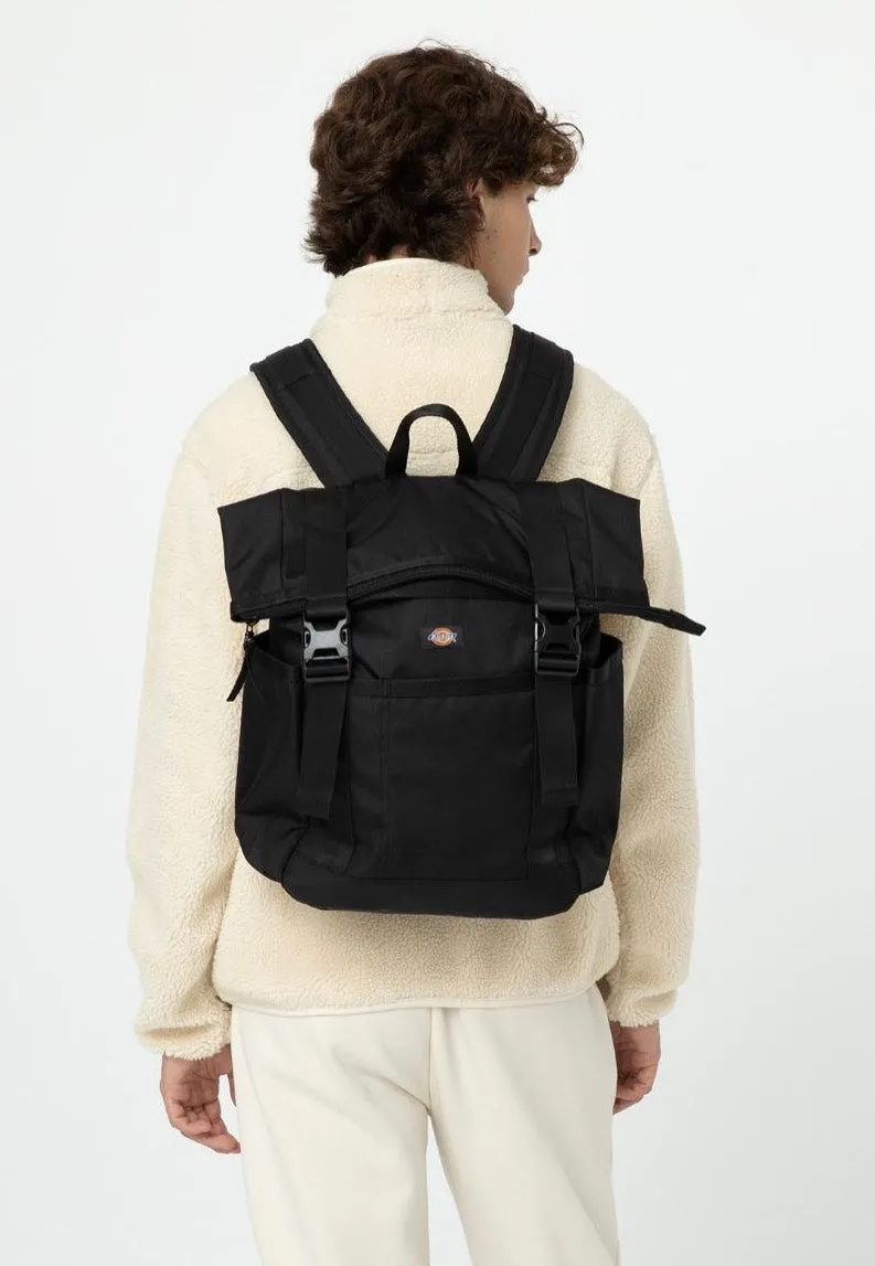 Dickies - Ashville Roll Top Black - Backpack