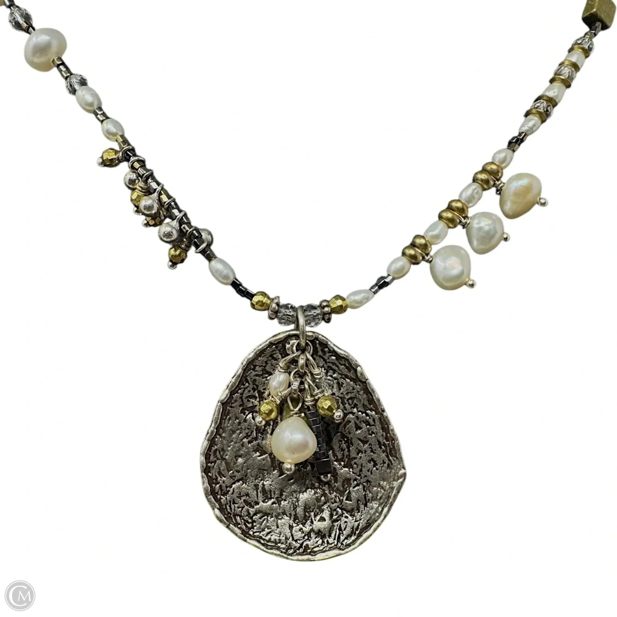 Down To Earth Pearl Necklace By Silpada