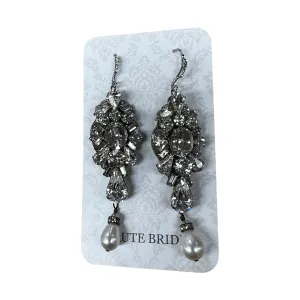 EARRINGS DANGLE/DROP by  CME In SILVER