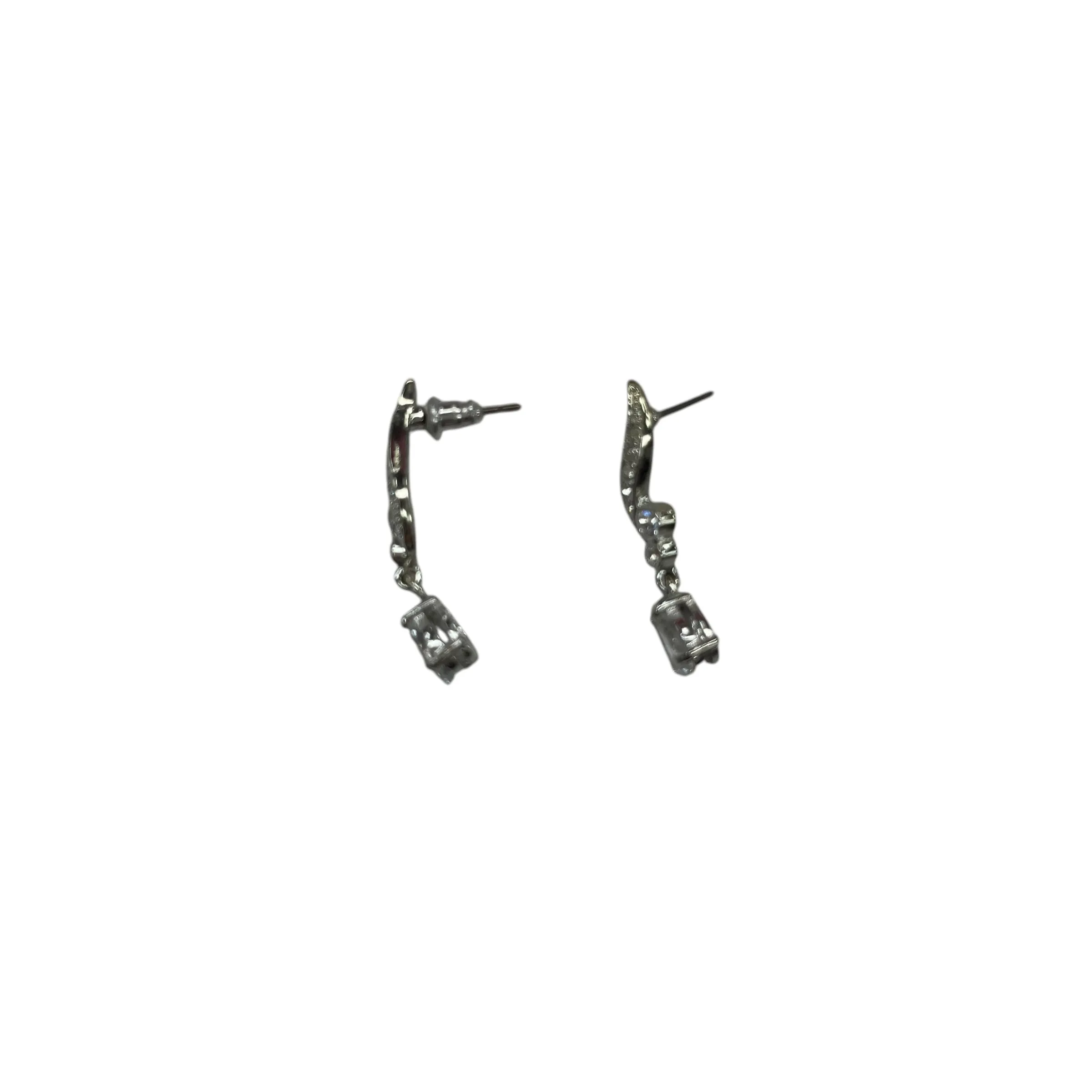 Earrings Dangle/Drop By Cmf In Silver