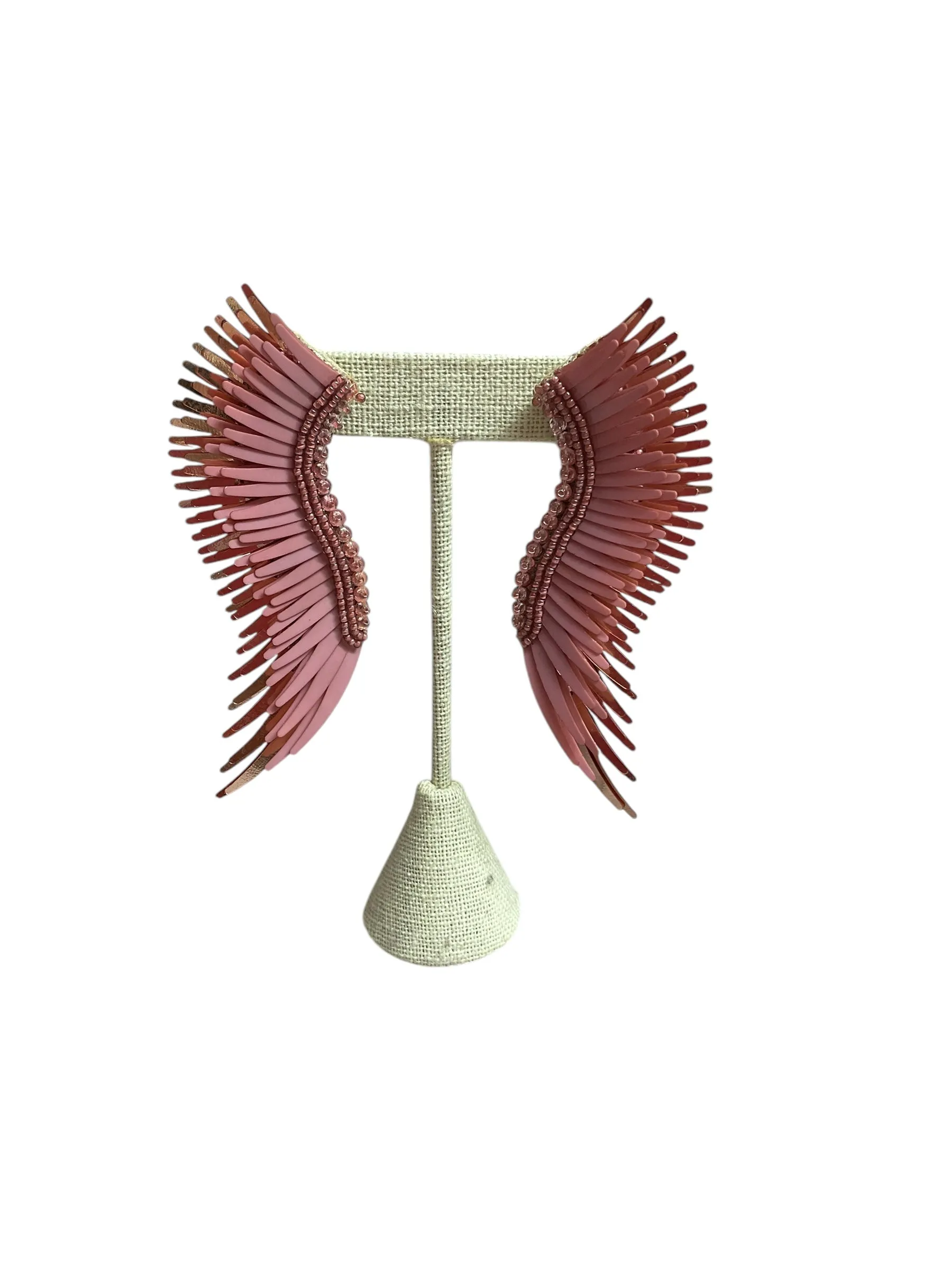 Earrings Statement By Mignonne Gavigan In Pink