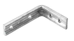 Eliza Tinsley Galvanised Fluted Angle Bracket 4" X 3"