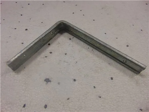 Eliza Tinsley Galvanised Fluted Angle Bracket 5" X 4"