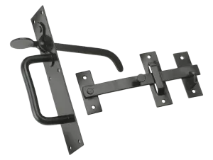 Eliza Tinsley Suffolk Latch No.3 with Long Thumb Bit Black