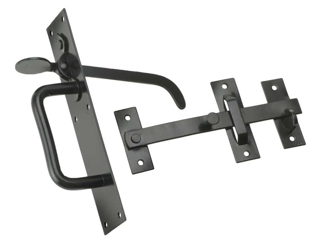 Eliza Tinsley Suffolk Latch No.5 with Long Thumb Bit Black