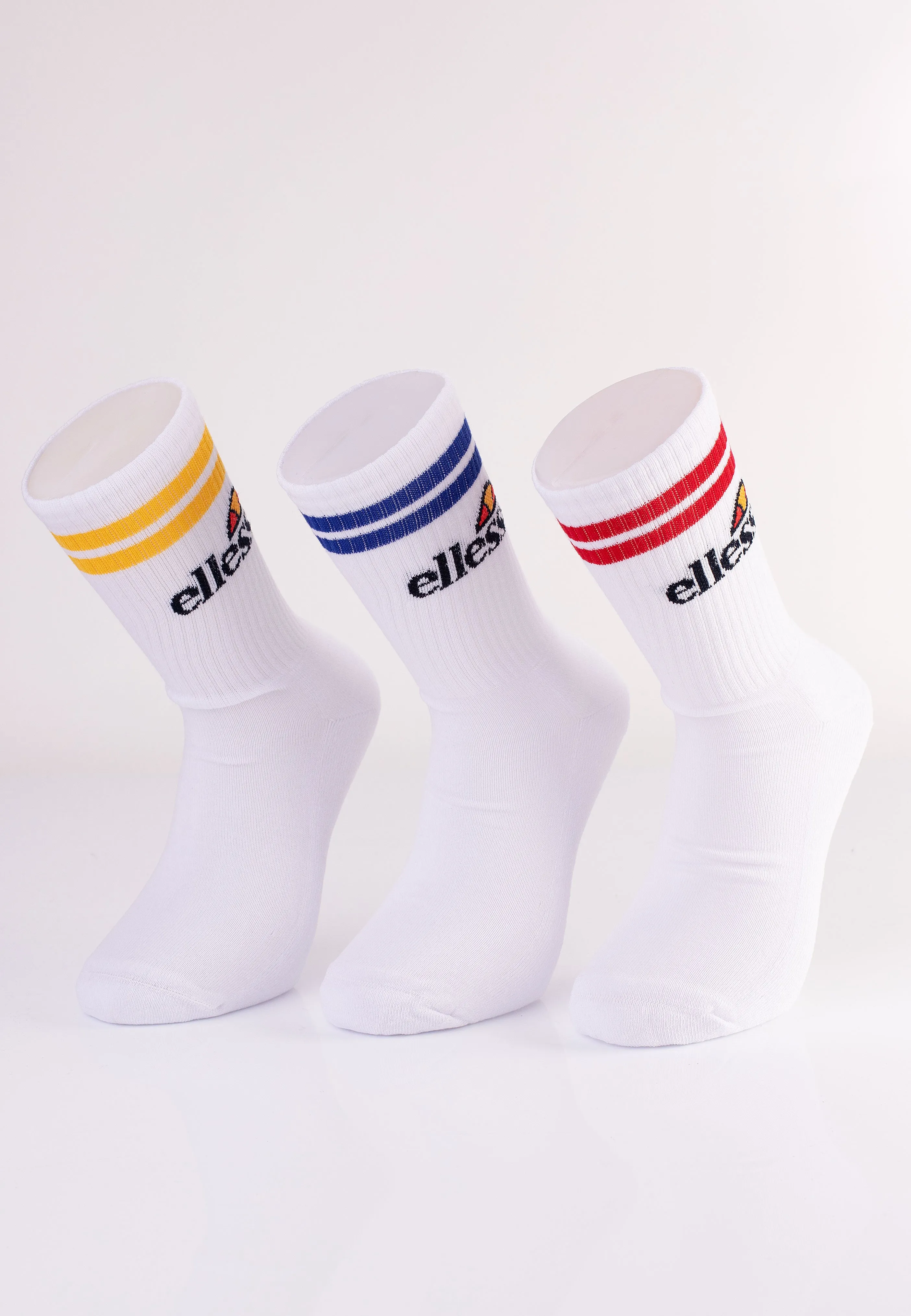 Ellesse - Pullo Pack Of 3 White - Socks