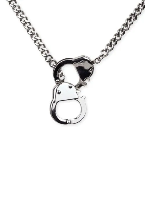 etNox - Chained And Locked Silver - Necklace