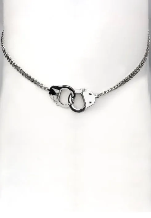 etNox - Chained And Locked Silver - Necklace