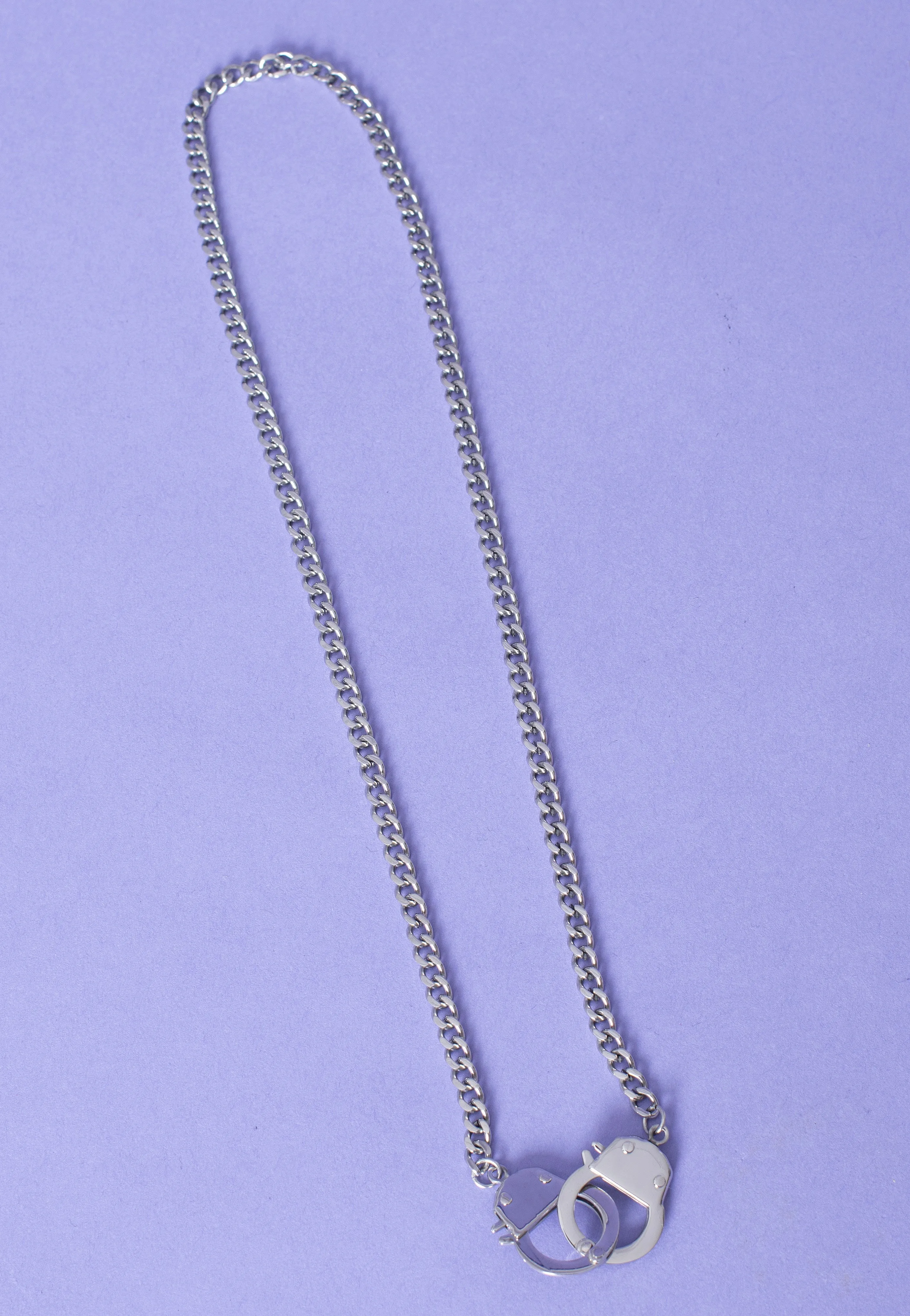 etNox - Chained And Locked Silver - Necklace