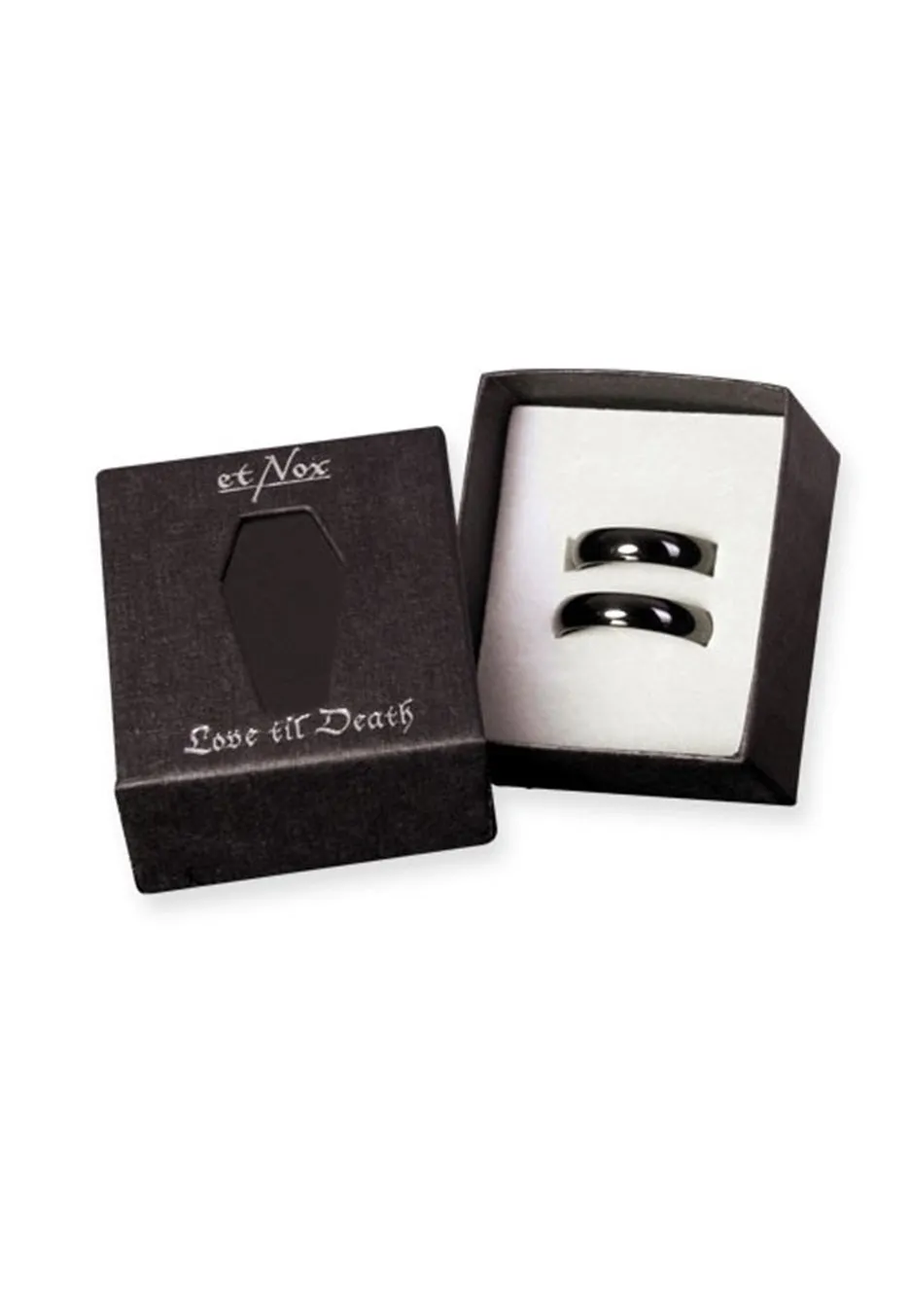 etNox - Love ´Til Death Silver - Ring